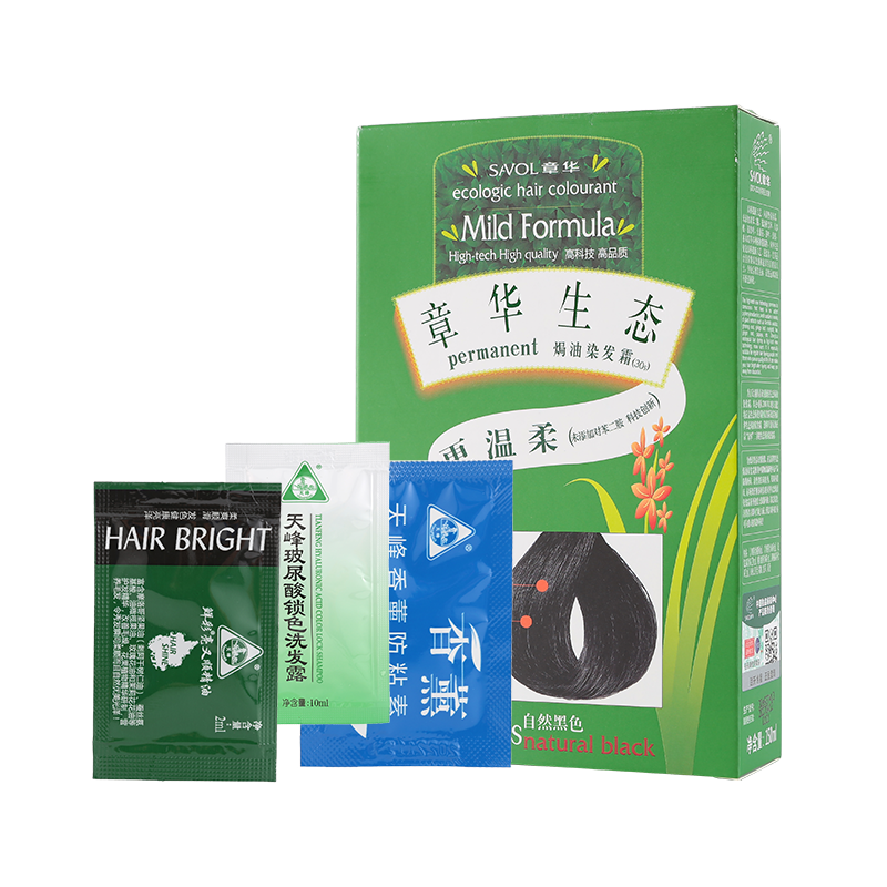 生态焗油染发膏