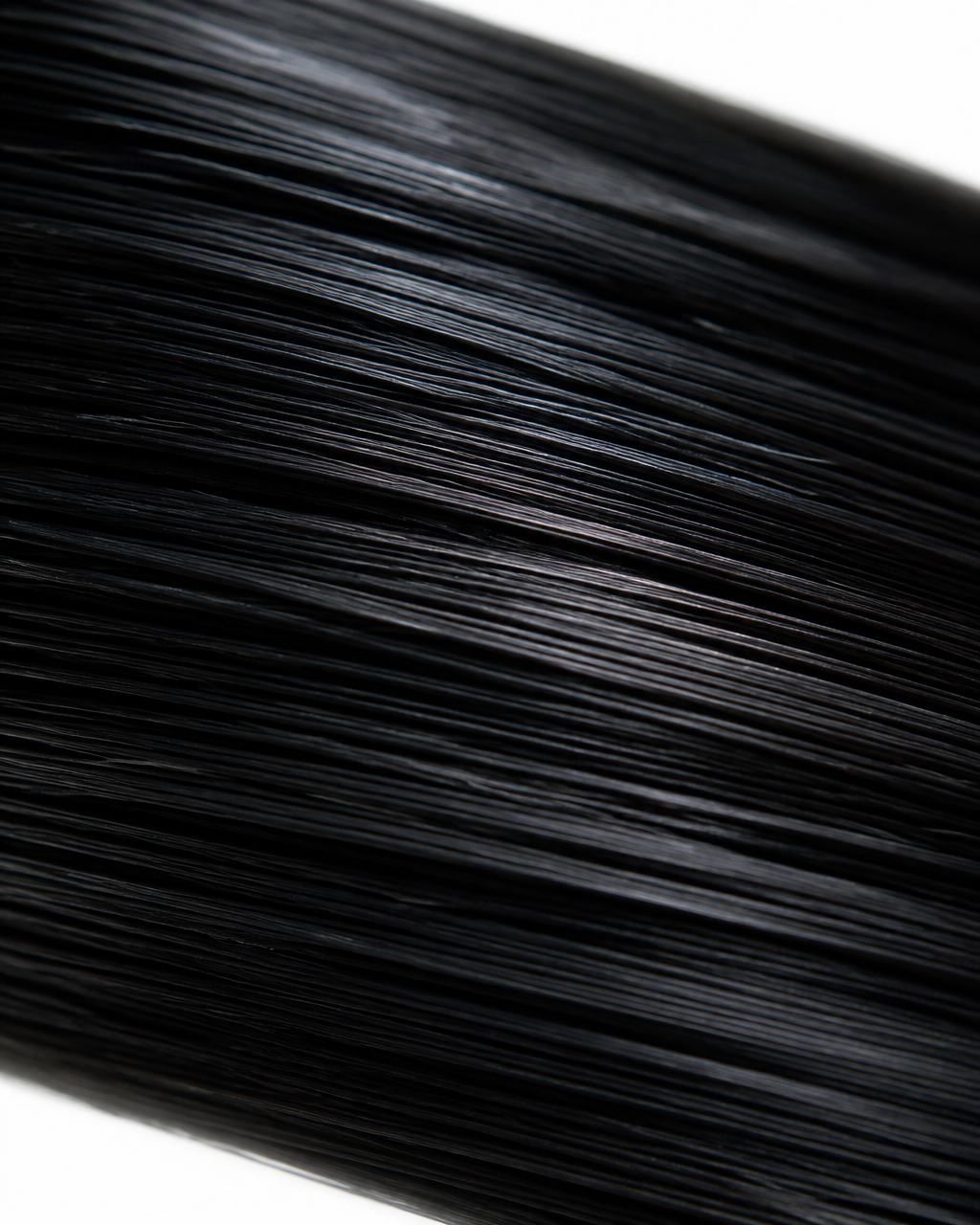 Resistant Straight hair texture close-up